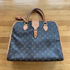 Louis Vuitton Rivoli Brown Monogram Handbag Briefcase Stylish GM (M53380) $2220